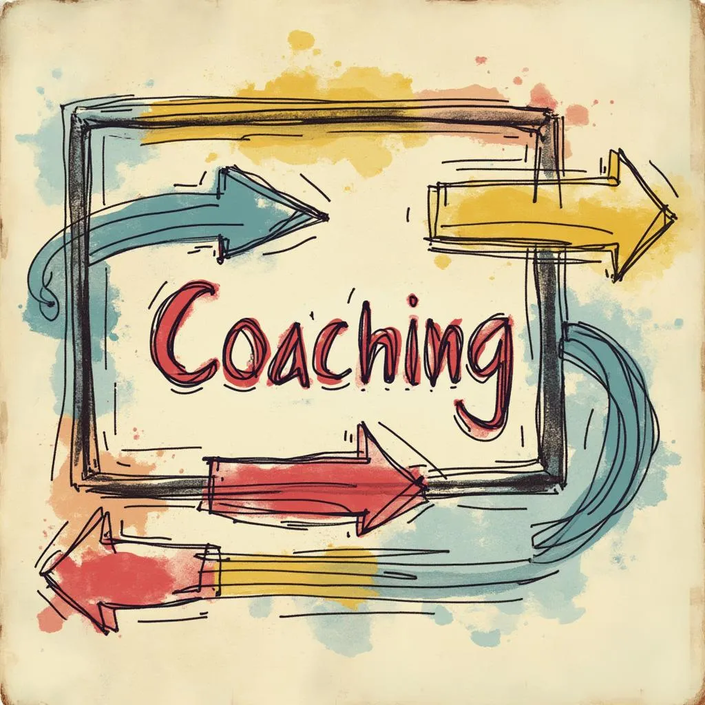 Coaching Prozess Diagramm